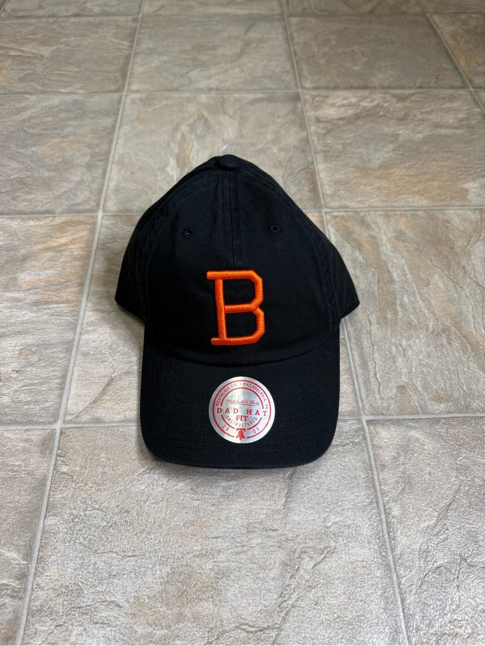 Baltimore Orioles Mitchell & Ness Dad Hat Men’s One Size Black MLB Baseball NWT